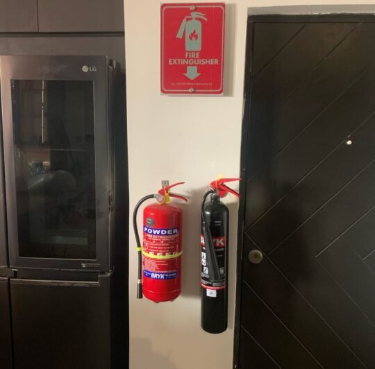 Fire Extinguishers & Reflective Signage