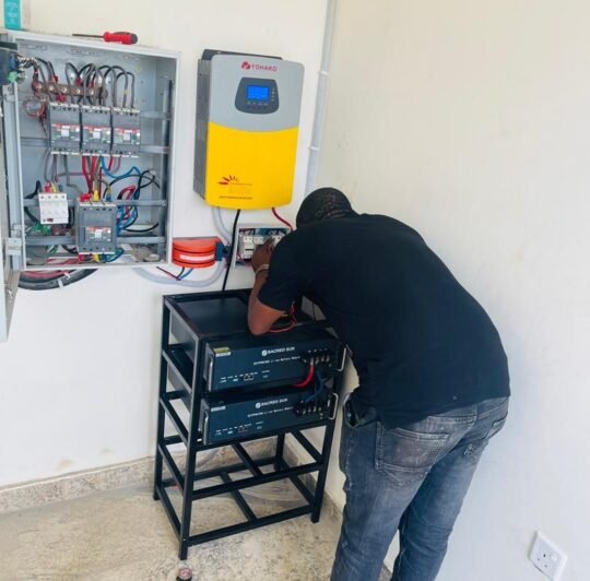 Residential Solar Power Installation